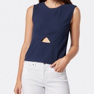 Joie Seneca Top in Navy Blazer Size Small (NWT)